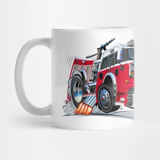 Cartoon firetruck Mug